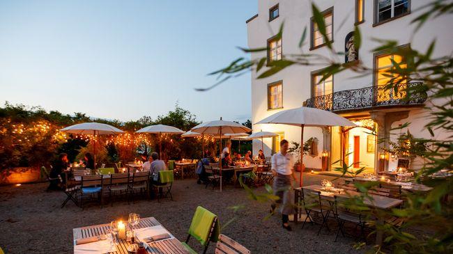 Schloss Wartegg Rorschacherberg Restoran foto